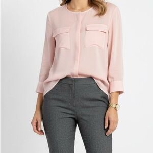 Lands' End Soft Pink Women's Blouse size 16p